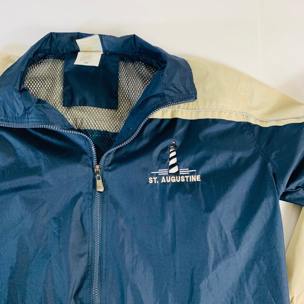 St Augustine Lighthouse Windbreaket Jacket Mens S… - image 4